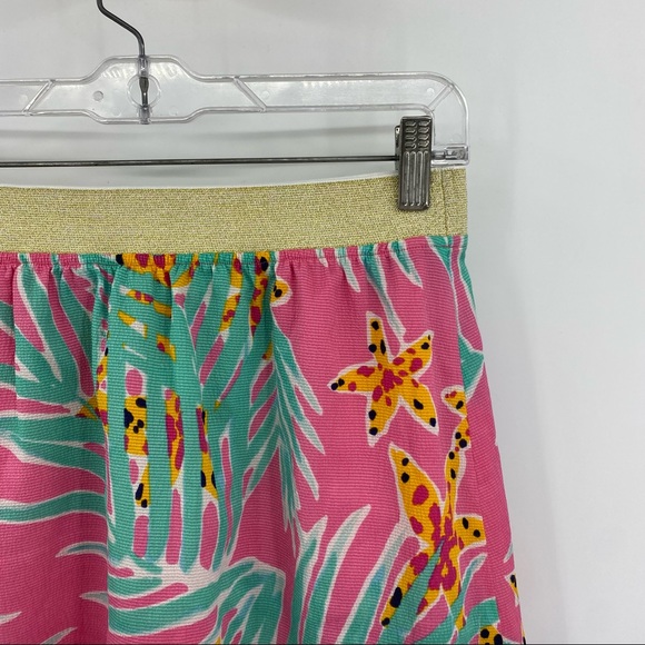 Lilly Pulitzer Pink Tropical Skirt Small - Picture 2 of 8